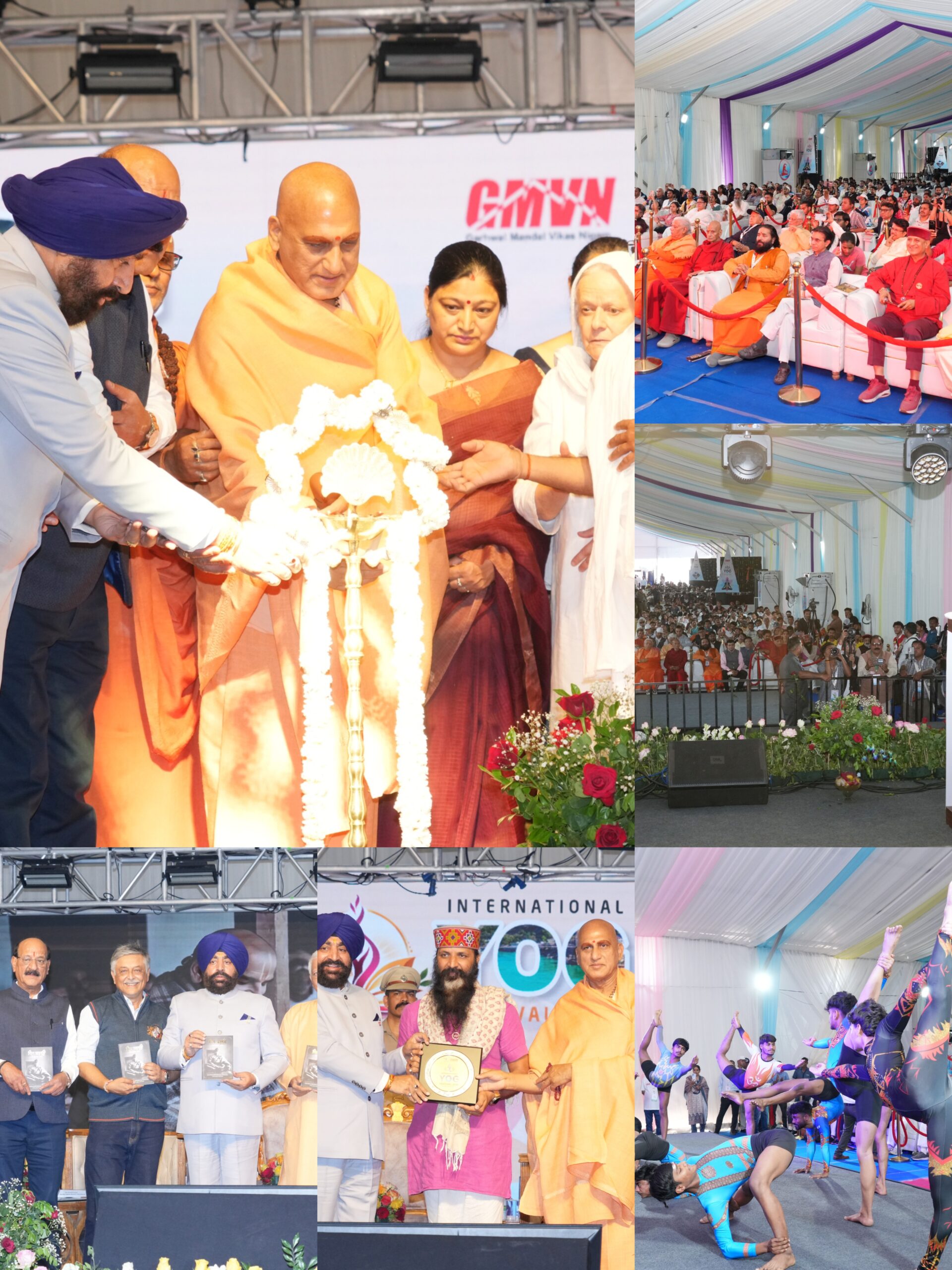 उत्तराखंड।।ऋषिकेश में अंतर्राष्ट्रीय योग महोत्सव-2026 का महामहिम राज्यपाल की उपस्थिति में हुआ भव्य समापन।