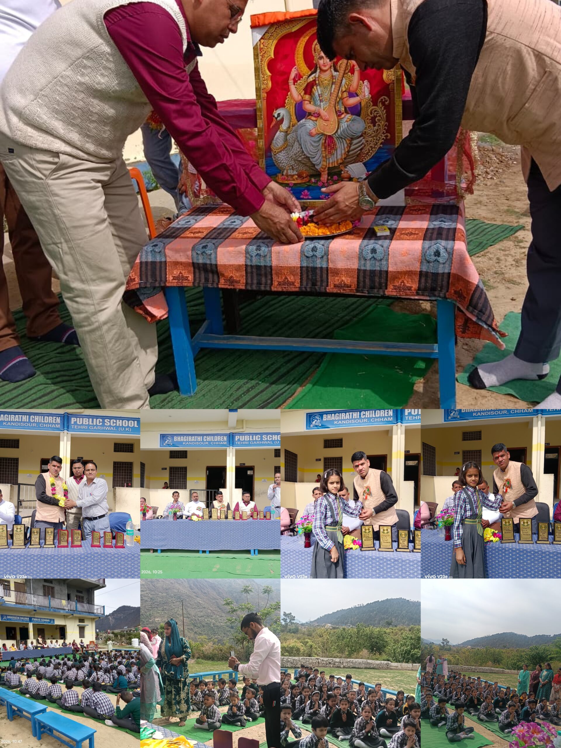 टिहरी गढ़वाल।।भागीरथी चिल्ड्रन पब्लिक स्कूल कण्डीसौड़ का वार्षिक परीक्षा परिणाम हुआ घोषित,मेधावी छात्रों को किया सम्मानित।