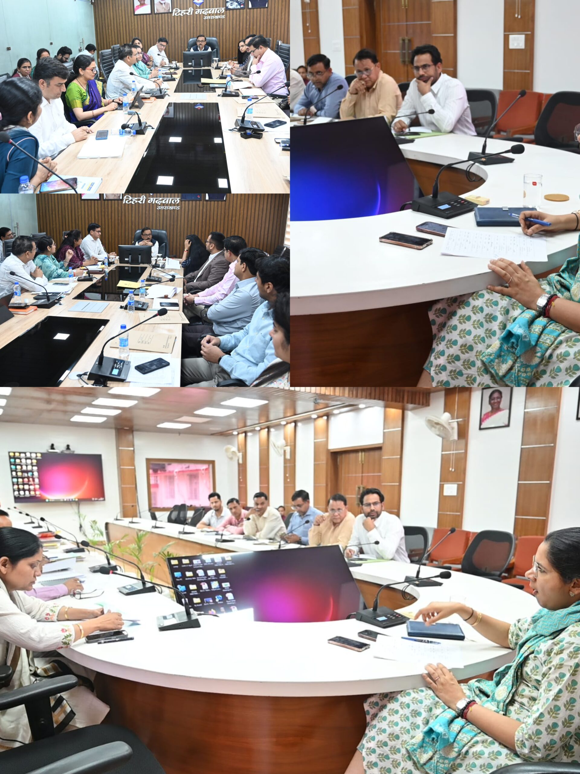 उत्तराखंड ।।(SIR)-2026 की तैयारियों को लेकर भारत निर्वाचन आयोग के प्रधान सचिव ने टिहरी गढ़वाल की समीक्षा बैठक।