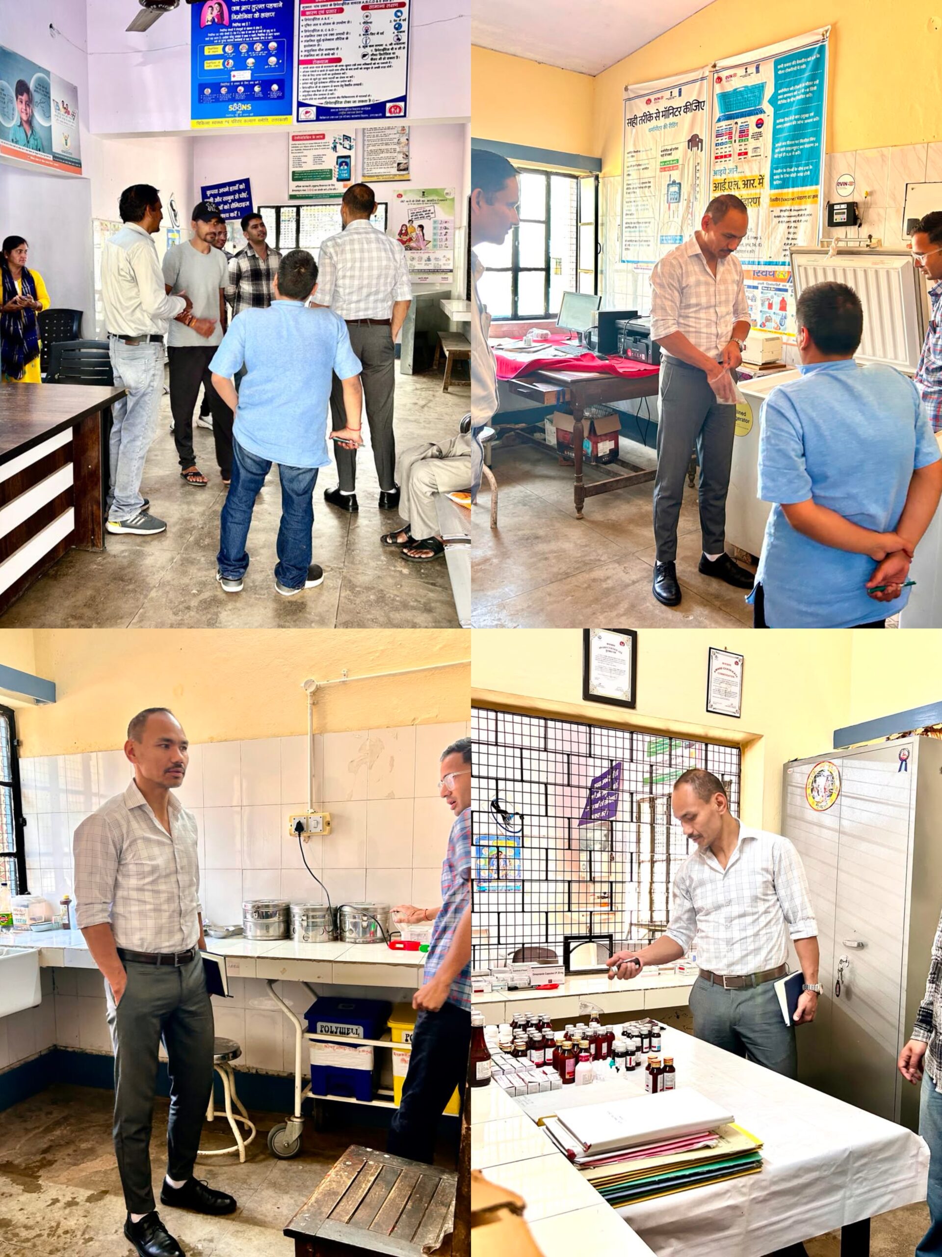 उत्तराखंड।।अपर मुख्य चिकित्सा अधिकारी उत्तरकाशी ने पीएचसी पिपली का किया औचक निरीक्षण।