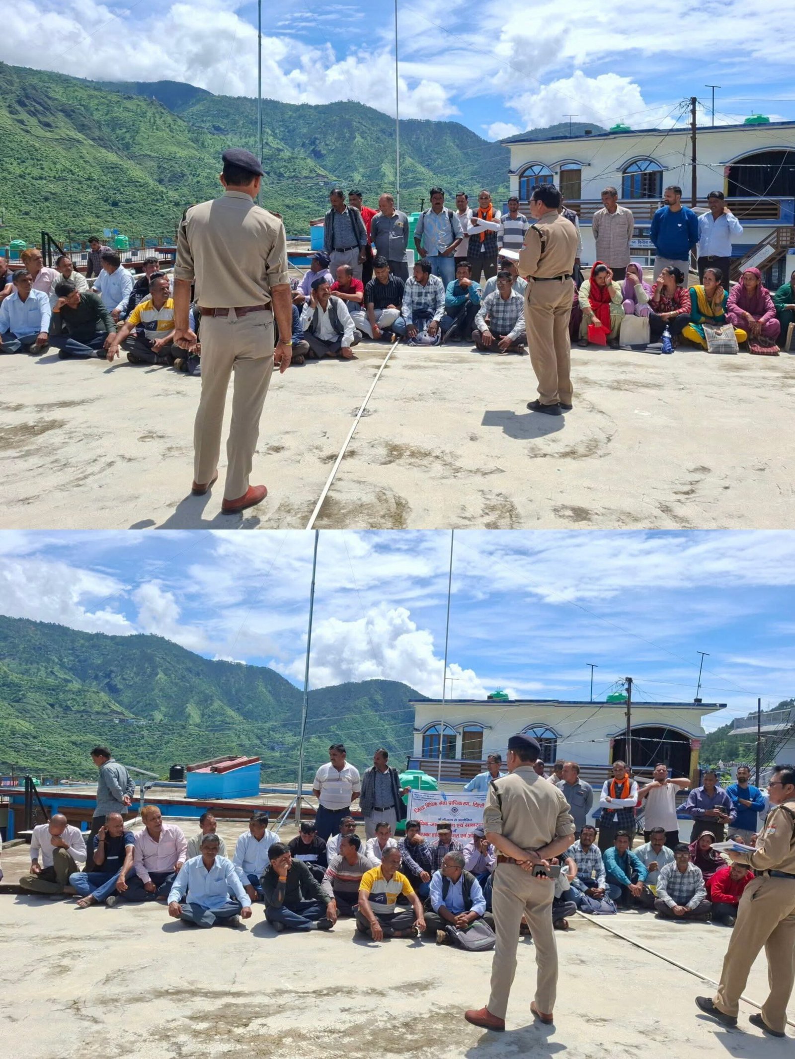 टिहरी गढ़वाल।।गांव-गांव सुरक्षा व्यवस्था मजबूत करने के लिए सक्रिय हुई छाम थाना पुलिस,ग्राम प्रहरियों की बैठक आयोजित