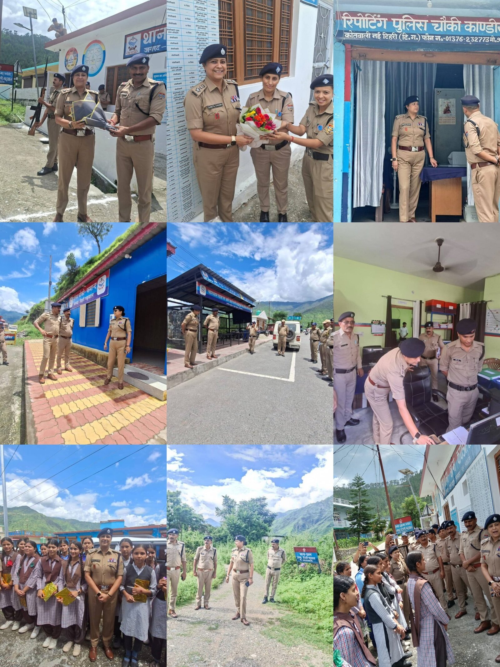 टिहरी गढ़वाल।।कांवड़ यात्रा सुरक्षा को लेकर एसएसपी श्वेता चौबे का बड़ा एक्शन थाना छाम व मठियाली पुलिस चौकी का किया स्थलीय निरीक्षण।