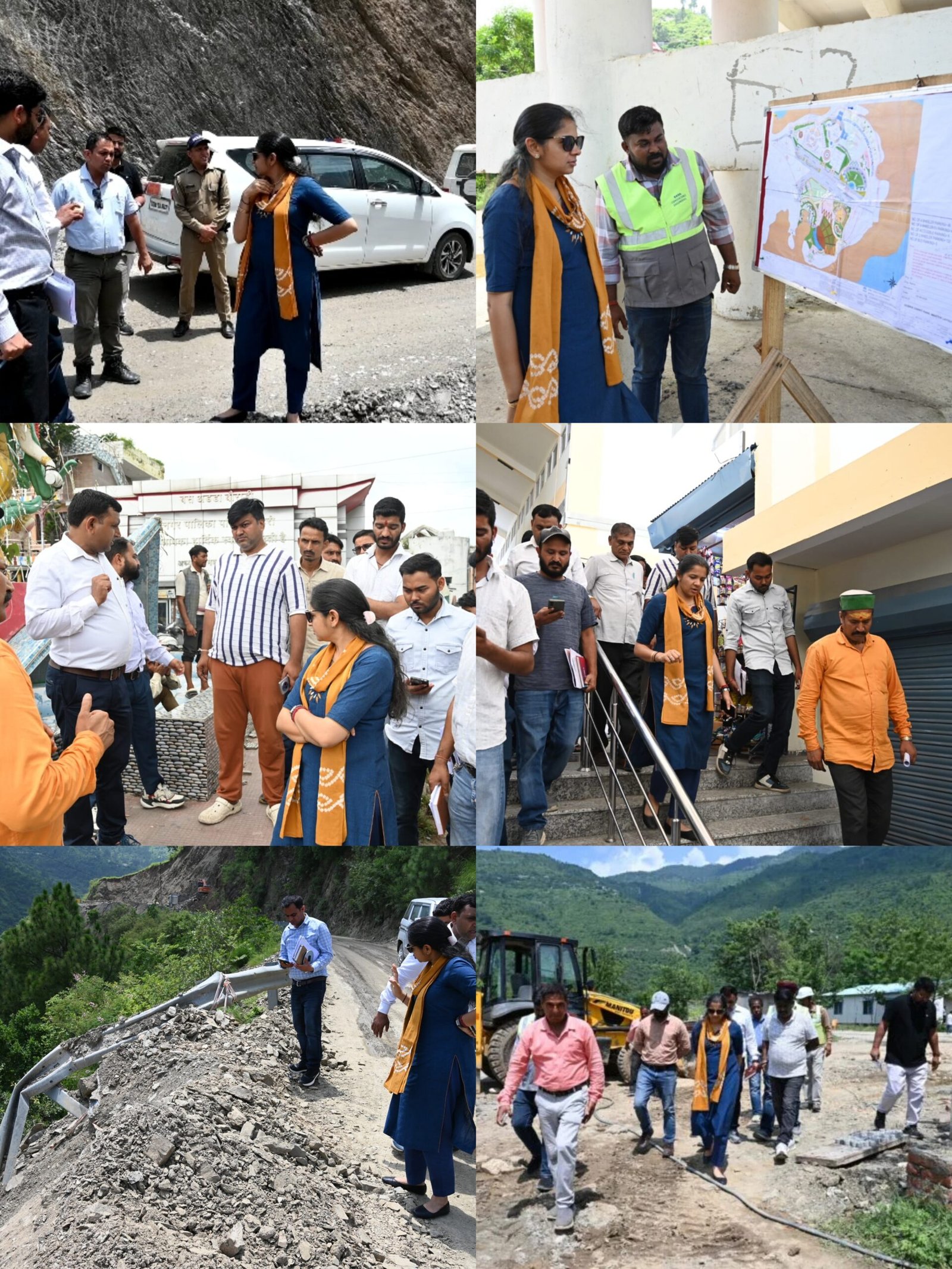 उत्तराखंड।। टिहरी के जाख-डोबरा मोटर मार्ग और डोबरा चांठी पार्किंग का डीएम ने किया स्थलीय निरीक्षण।