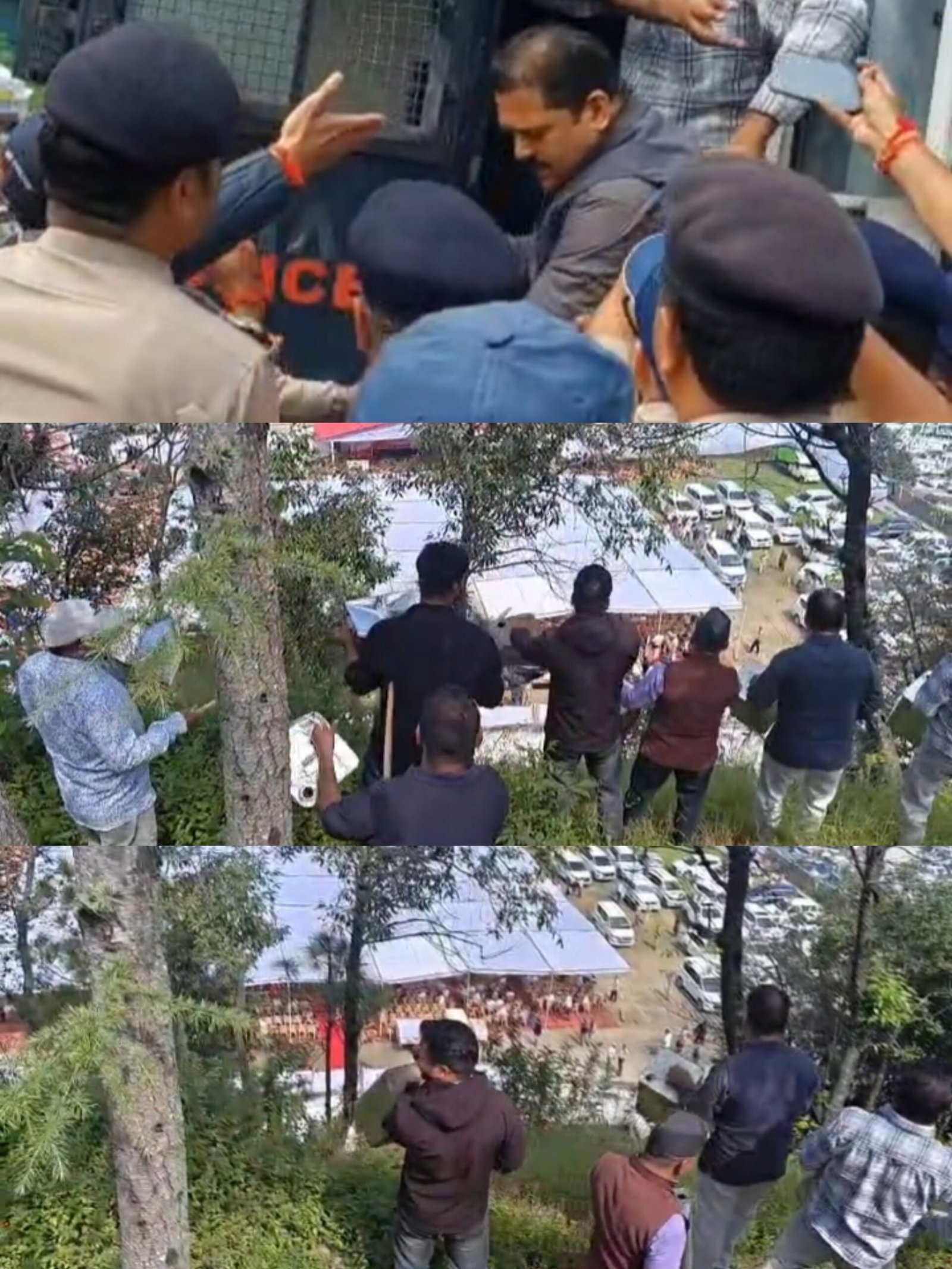 उत्तराखंड।।टिहरी में मेडिकल कॉलेज की मांग को लेकर नई टिहरी में बजे कनस्तर,कांग्रेस नेताओं समेत कई गिरफ्तार।